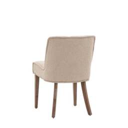 Thane Set of 2 Dining Chairs, Taupe - thumbnail 6