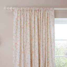 Esme Ditsy 100% Cotton Slot Top Curtains - thumbnail 1