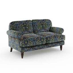 Jolene William Morris Blackthorn Print Velvet 2 Seater Sofa - thumbnail 6