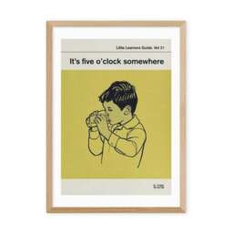 East End Prints Its Five O'Clock Somewhere by Don't Grow Up Print - thumbnail 2
