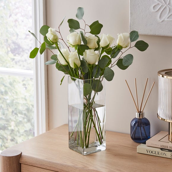 Square Glass Vase - image 1