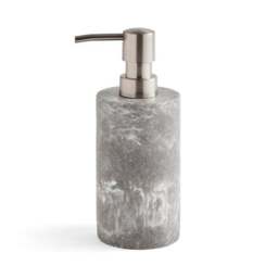 Grey Marble Effect Resin Soap Dispenser - thumbnail 2