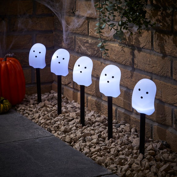 Set of 5 Ghost Stake Lights - image 1