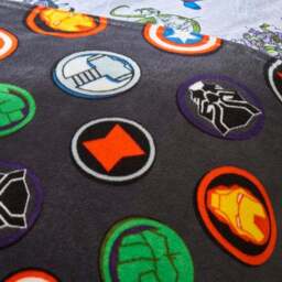 Marvel Logo Fleece Blanket - thumbnail 2
