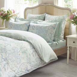 Dorma Archive Bellamy 300 Thread Count 100% Cotton Duvet Cover & Pillowcase Set - thumbnail 5