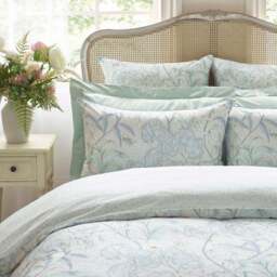 Dorma Archive Bellamy 300 Thread Count 100% Cotton Duvet Cover & Pillowcase Set - thumbnail 2