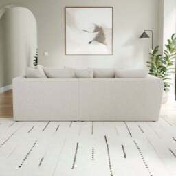 Blake Soft Texture Chenille Corner Chaise Sofa - thumbnail 3