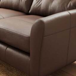 Sven Classic Leather Large Corner Chaise Sofa - thumbnail 5