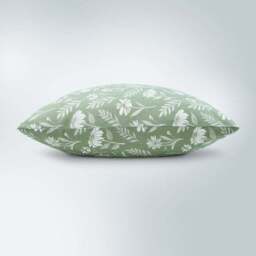 Timeless Floral Cotton Square Cushion Cover - thumbnail 4