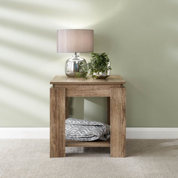 Canyon Side Table, Oak - image 1