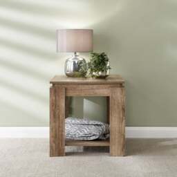 Canyon Side Table, Oak - thumbnail 1