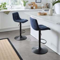 Leonel Height Adjustable Bar Stool, Fleck Boucle - thumbnail 2