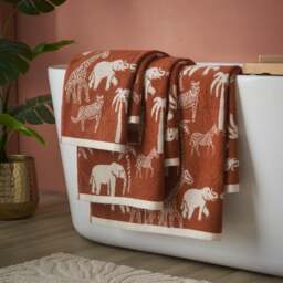 Global Animals Cotton Towel - thumbnail 1