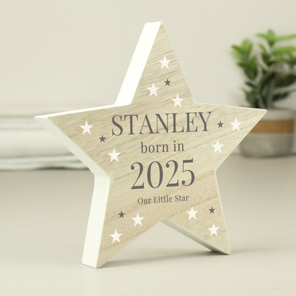 Personalised Born In Star Ornament - image 1