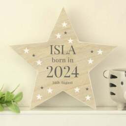Personalised Born In Star Ornament - thumbnail 2