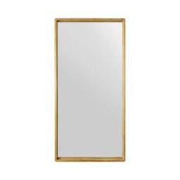 Naturalis Solid Oak Rectangle Full Length Wall Mirror - thumbnail 2
