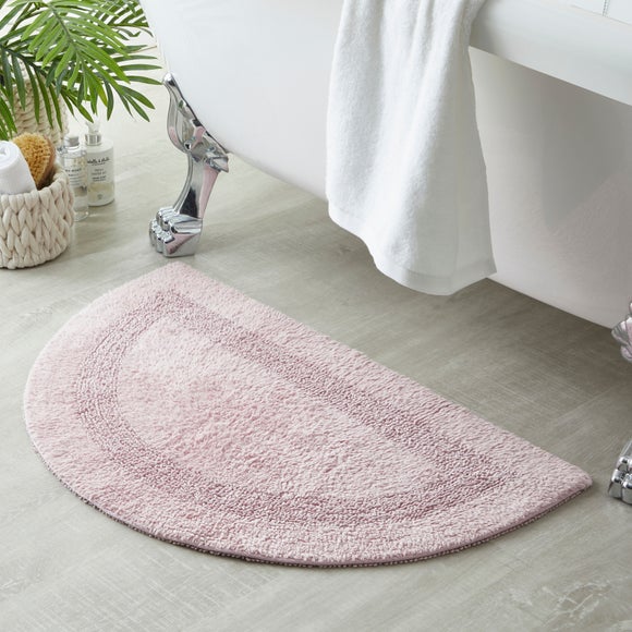 Super Soft Reversible Semi Circle Bath Mat - image 1