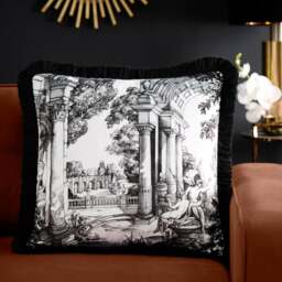 Laurence Llewelyn-Bowen Vista Velvet Square Cushion