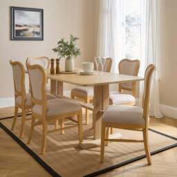 Betty Dining Chair, Fabric - thumbnail 2