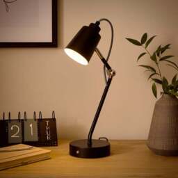 FlexiCell Jasper Rechargeable Touch Dimmable LED Table Lamp - thumbnail 2