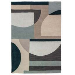 Rafe Geometric Wool Rug - thumbnail 5