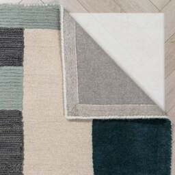 Rafe Geometric Wool Rug - thumbnail 3