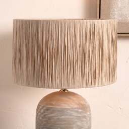 Pacific Lifestyle Tilia Drum Lamp Shade - thumbnail 1