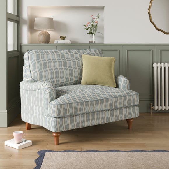 Beatrice II Wiggle Stripe Snuggle Chair - image 1