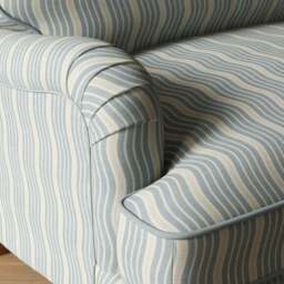 Beatrice II Wiggle Stripe Snuggle Chair - thumbnail 3