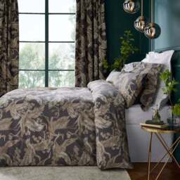 Dorma Gilded Crane Duvet Cover & Pillowcase Set - thumbnail 3