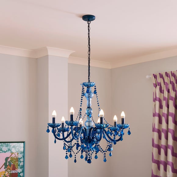 Sophie Robinson 8 Light Adjustable Chandelier - image 1