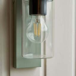 Fulton Industrial Indoor Outdoor Wall Light - thumbnail 3