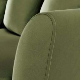 Bess 3 Seater Sofa, Opulent Velvet - thumbnail 5