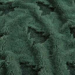 Christmas Tree Faux Fur Green Throw Blanket - thumbnail 2