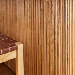 Amari 6 Seater Oval Dining Table, Ash Brown - thumbnail 2