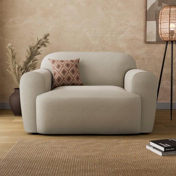 Marlo Boucle Snuggle Chair - image 1