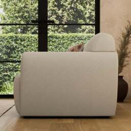 Marlo Boucle Snuggle Chair - thumbnail 3