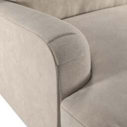 Martha Vintage Velvet 3 Seater Sofa - thumbnail 6