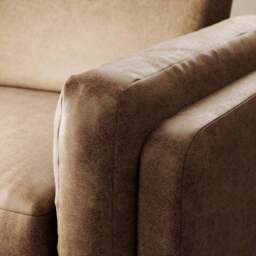Newton Arizona Faux Leather 3 Seater - thumbnail 6