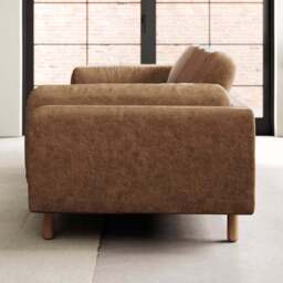 Newton Arizona Faux Leather 3 Seater - thumbnail 3