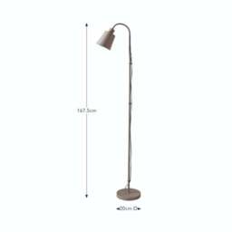 Sanford Goose Neck Adjustable Floor Lamp - thumbnail 5