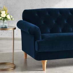 Jazz Velvet 3 Seater Sofa - thumbnail 3