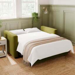 Barker Velvet 2 Seater Trundle Sofa Bed - thumbnail 2