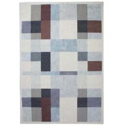 Regalis Geometric Washable Rug - thumbnail 5