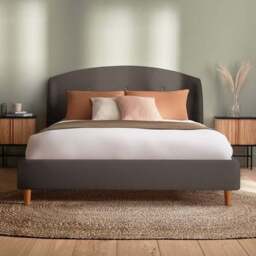 Silentnight Evana Bed Frame, Velvet - thumbnail 2