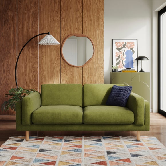 Newton Luxe Chenille 3 Seater Sofa - image 1