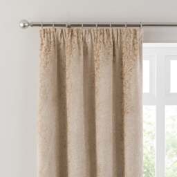 Madeline Velvet Pencil Pleat Curtains - thumbnail 1