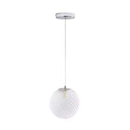 Vaughn Globe Glass Pendant Light - thumbnail 4