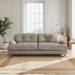 Martha Chunky Chenille 4 Seater Sofa - thumbnail 1