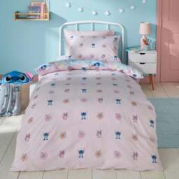 Disney Stitch Ombre 100% Cotton Duvet Cover & Pillowcase Set - thumbnail 2